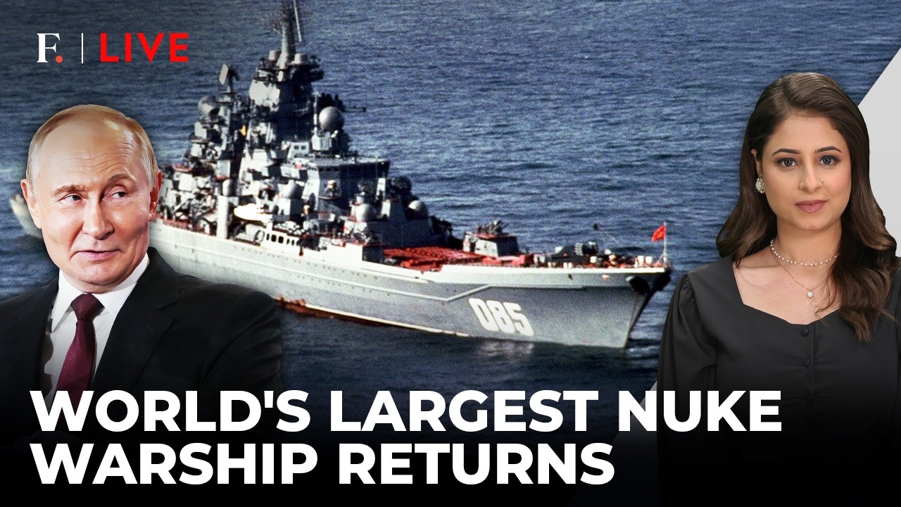 Putin Revives Cold War Nuclear Battlecruiser as Ukraine War Escalates | Firstpost Live