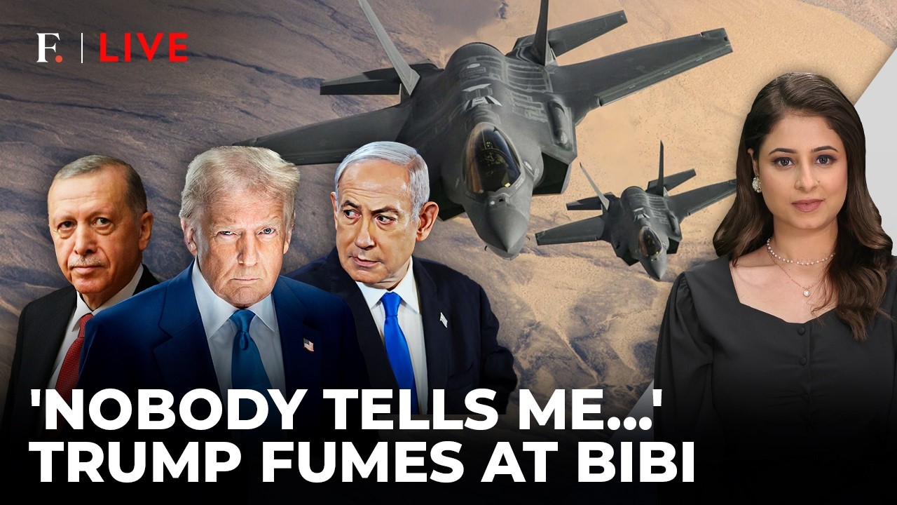 Trump Rejects Netanyahu’s Objection to Turkey F-35 Deal Before White House Meeting | Firstpost Live