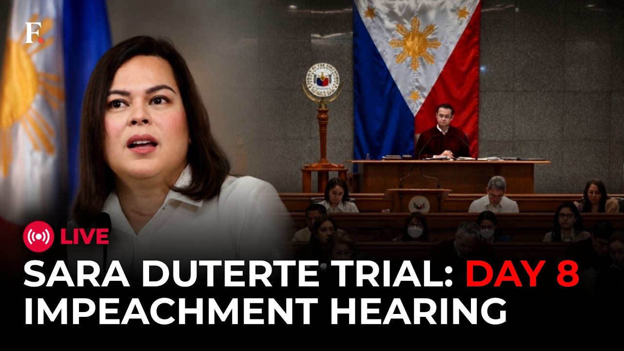 Sara Duterte Hearing LIVE: Day 8 of Duterte Impeachment Trial | Philippines Senate LIVE