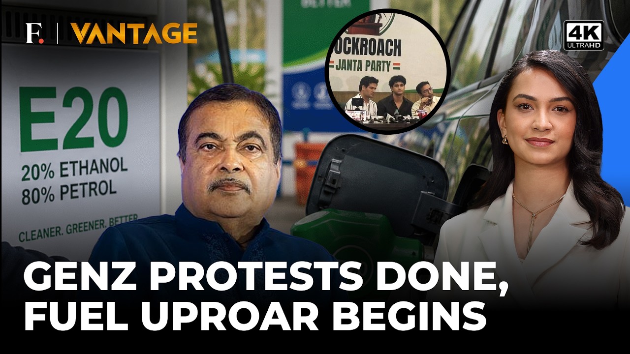 After CJP, E20 Janta Party Sparks India’s New Fuel Protest | Vantage on Firstpost | 4K