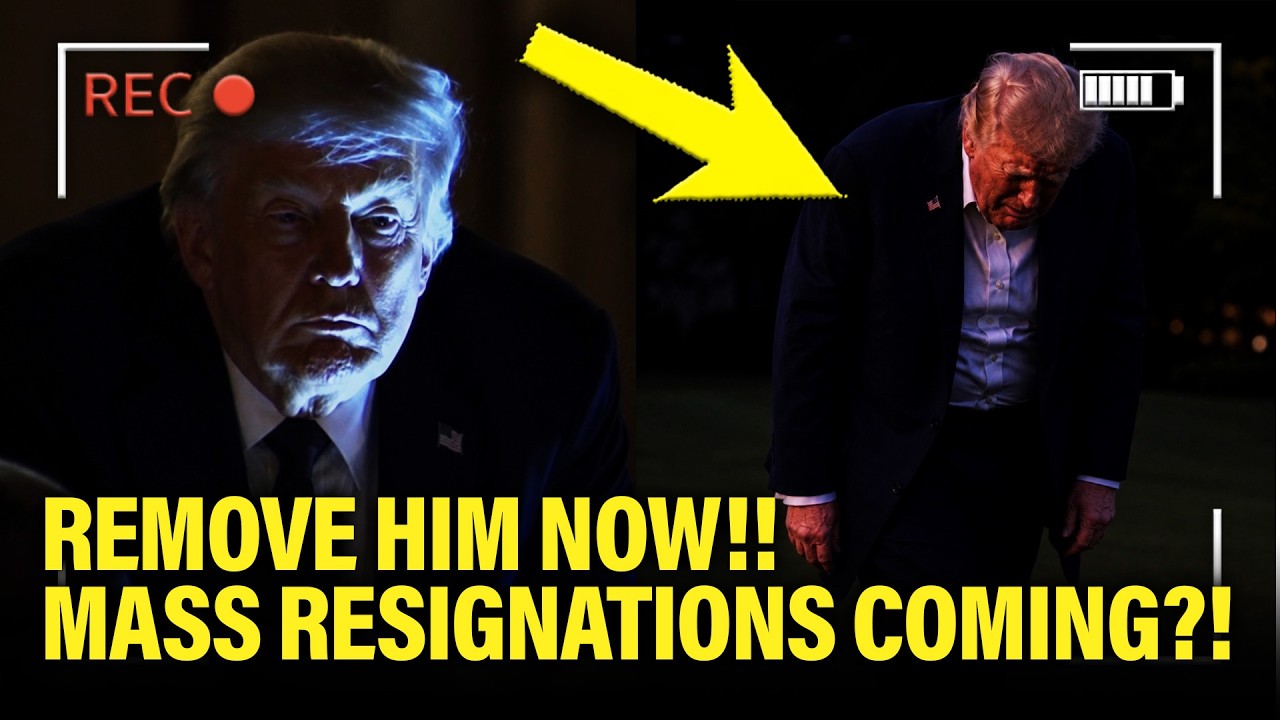 Trump PANICS ALL NIGHT as CALLS for HIS REMOVAL GROW!!!