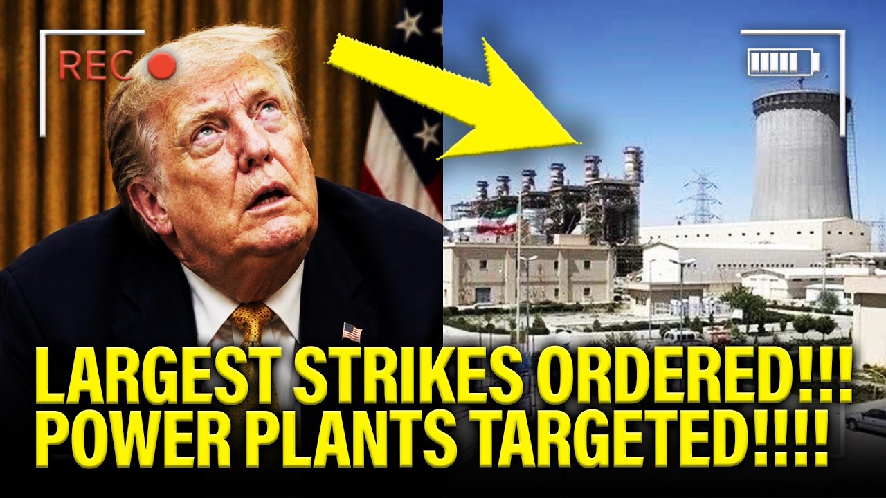 BREAKING: Trump Orders LARGEST STRIKES YET in IRAN!!!