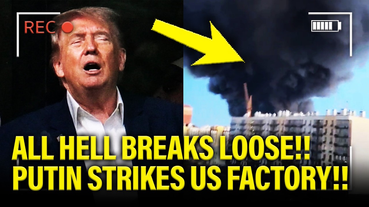 All HELL BREAKS LOOSE as Putin STRIKES US FACTORY!!