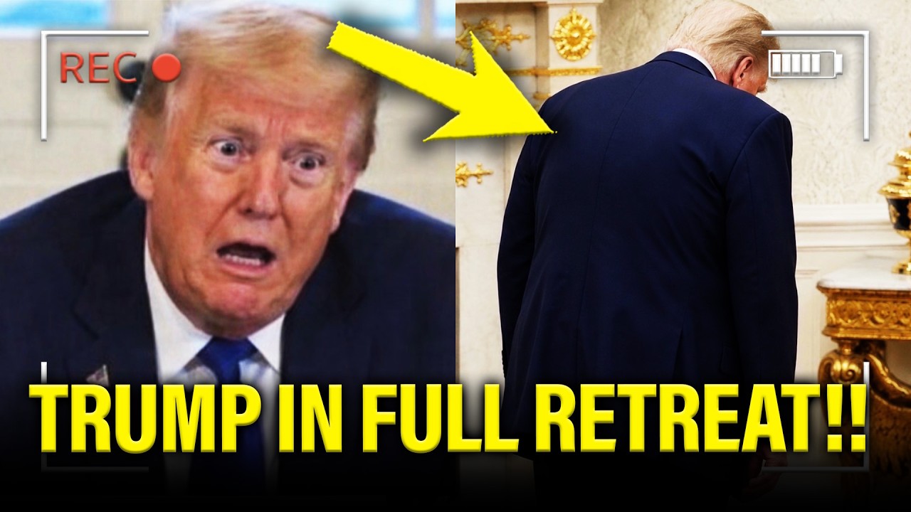 Trump FORCED INTO RETREAT as PLANS BLOW UP!!!