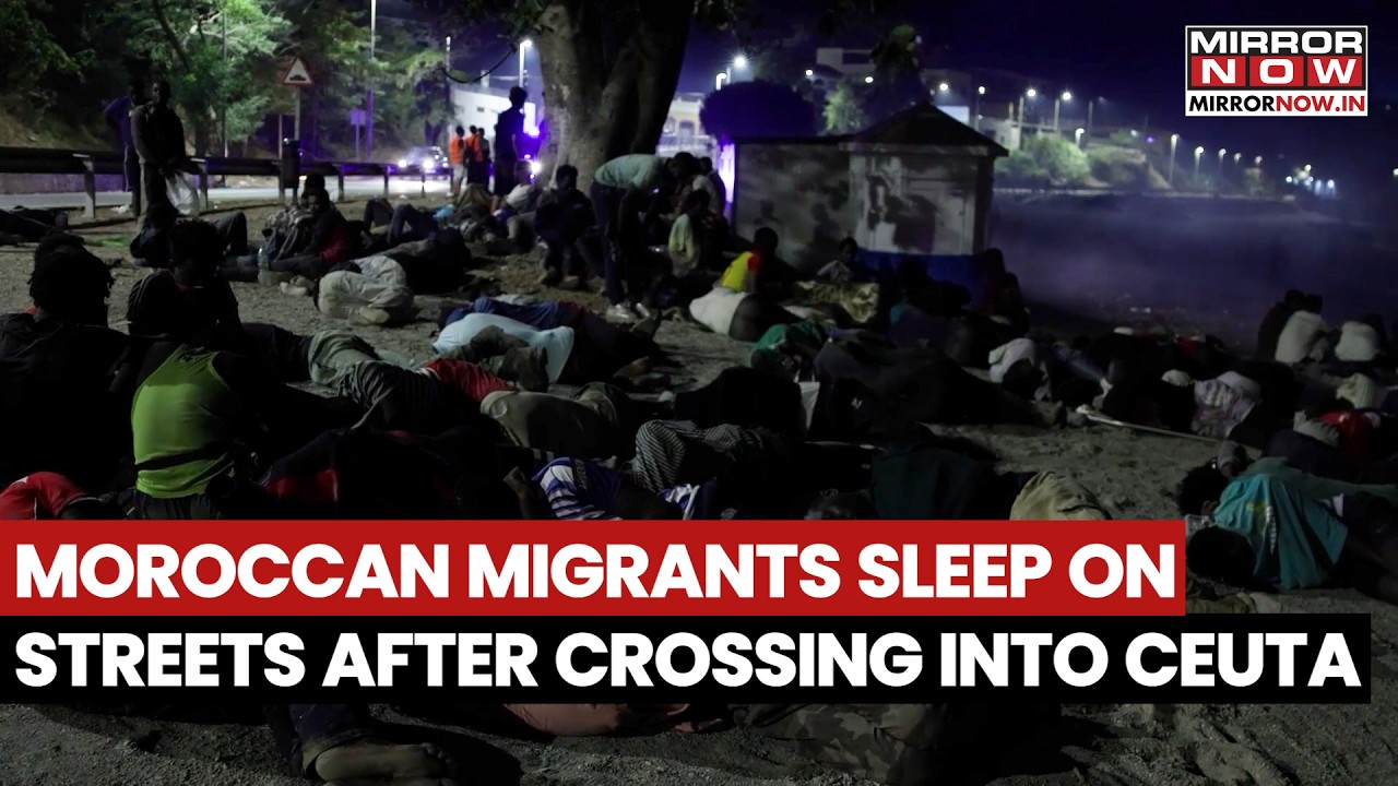 Ceuta Crisis: Migrants Forced To Sleep On Streets After Risky Border Crossing, Situation Tense