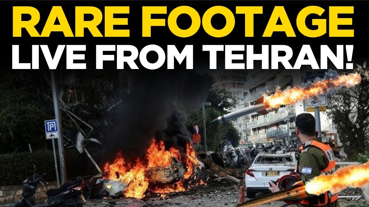 IRAN NEWS LIVE: Iran In Flames After US Strikes? Rare Footage From Tehran | IRAN-US WAR LIVE