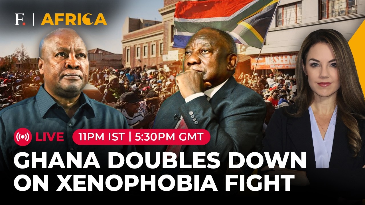 LIVE | South Africa Xenophobia Row: Ghana Renews Push For AU Debate Demand | Firstpost Africa | N18G