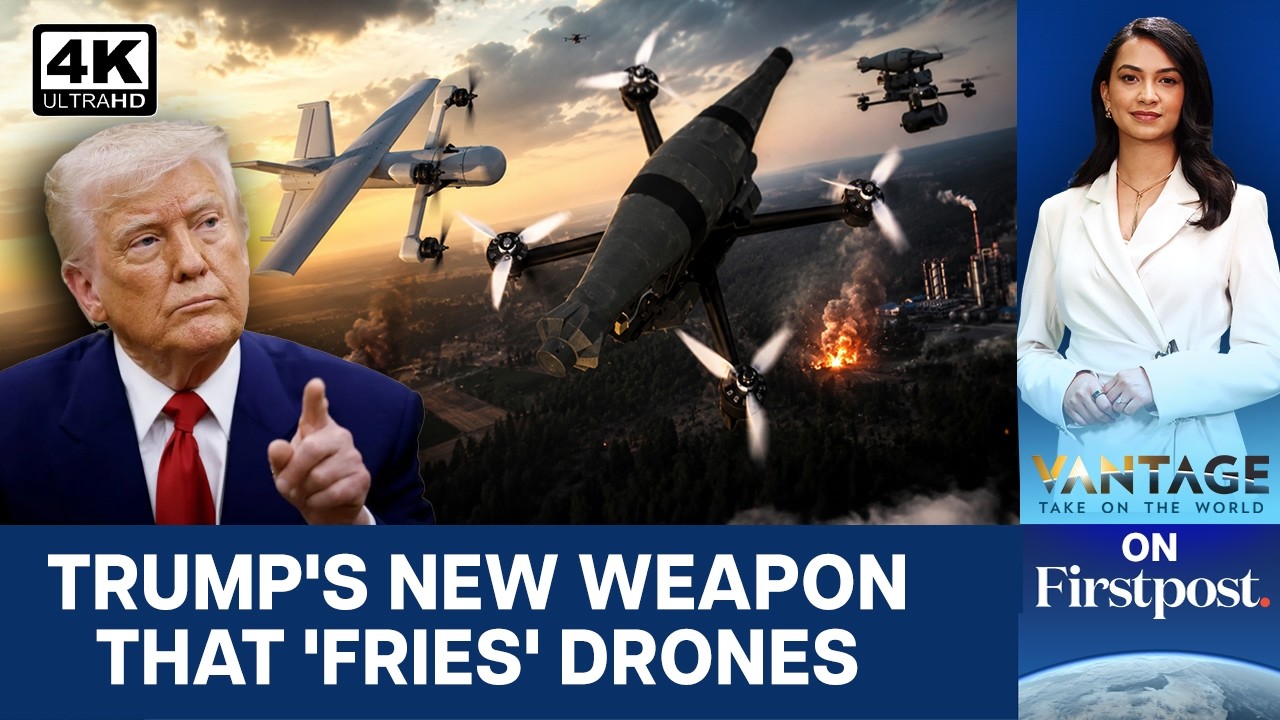 US Makes ‘Microwave Cannon’ That Kills 50 Drones In One Second | Vantage on Firstpost | 4K