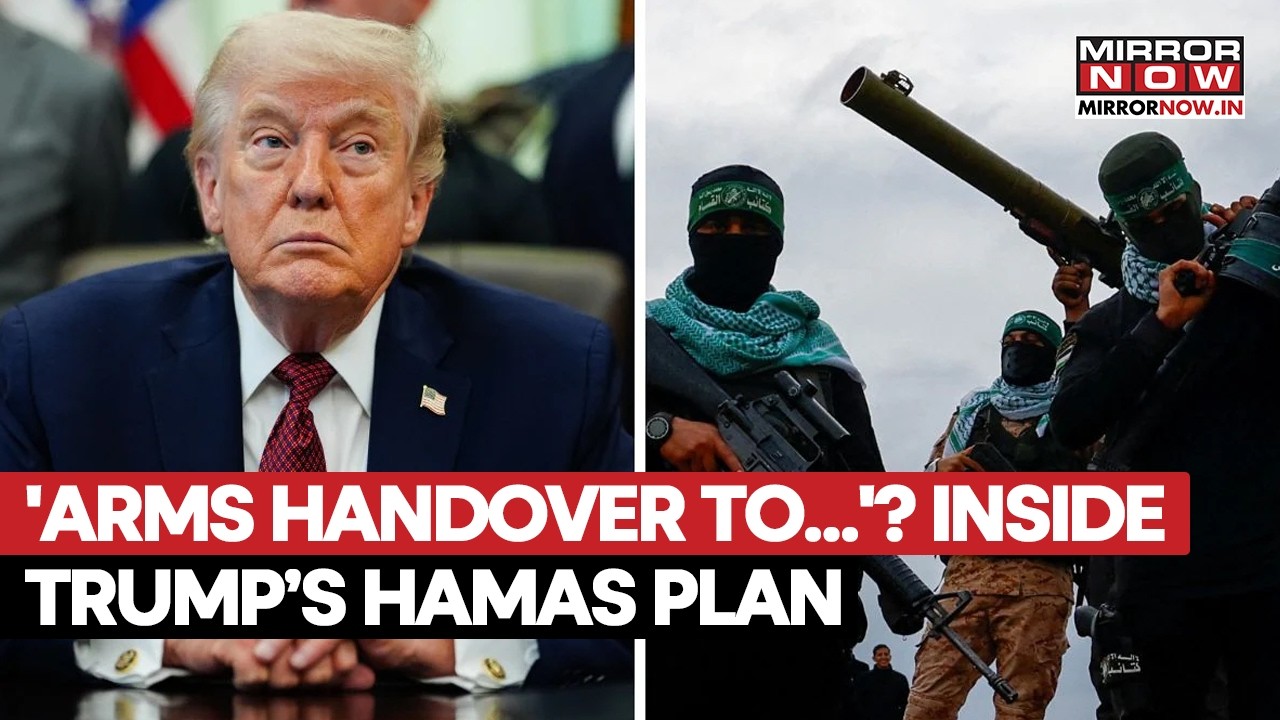 Donald Trump’s Historic Gaza Plan: Hamas To Hand Over Weapons, Destroy Tunnels | Full Details