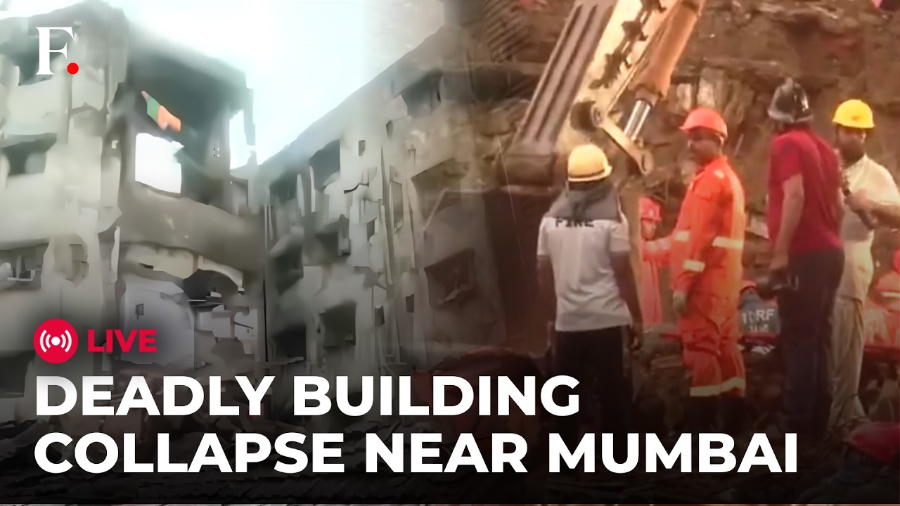 BREAKING LIVE: Deadly Building Collapse in Mumbai Kills 4 | Rescue Mission Underway | Mumbai