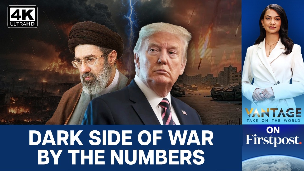 The US-Iran War Explained in 7 Numbers: Deaths, Oil Shock & Hormuz | Vantage on Firstpost | 4K
