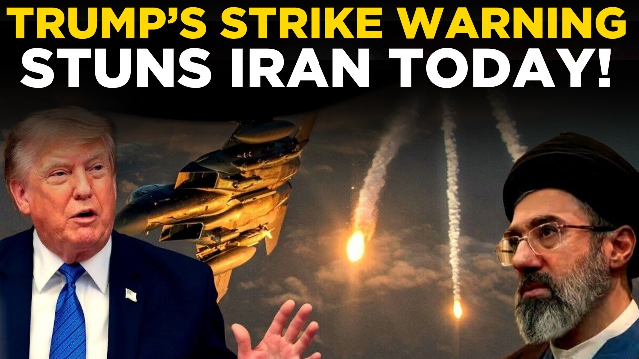 TRUMP SPEECH LIVE | Trump’s Strike Warning Stuns Iran As Global Tensions Escalate | US NEWS