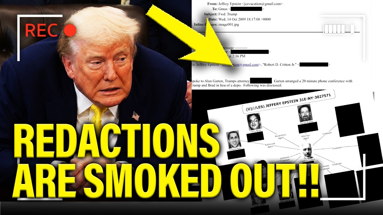 Trump’s DARK PAST Surfaces AS REDACTIONS SMOKED OUT!!!