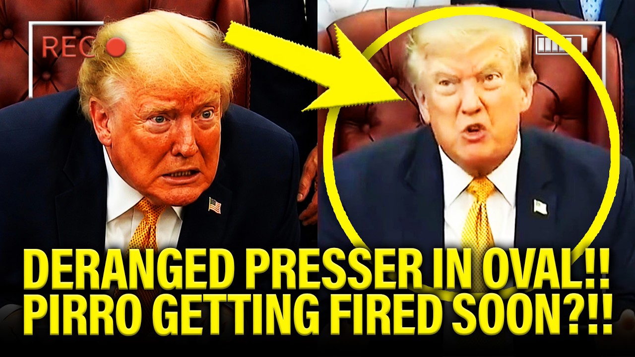 Trump THROWS TANTRUM in OVAL and PREPARES TO FIRE PIRRO!!!