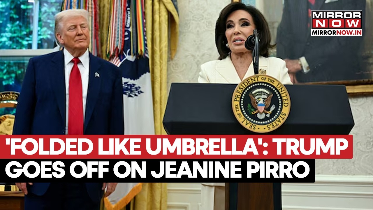 Trump Goes Off On Jeanine Pirro After Vandalism Charges Dropped Off Accused Over Reflecting Pool