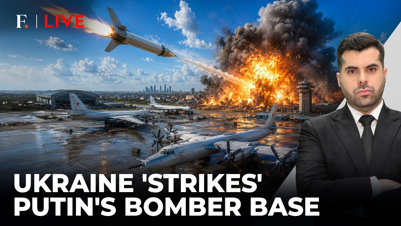 Ukraine Hits Russian Airbase, Oil Refinery After Putin Pounds Zaporizhzhia And Kyiv | Firstpost Live