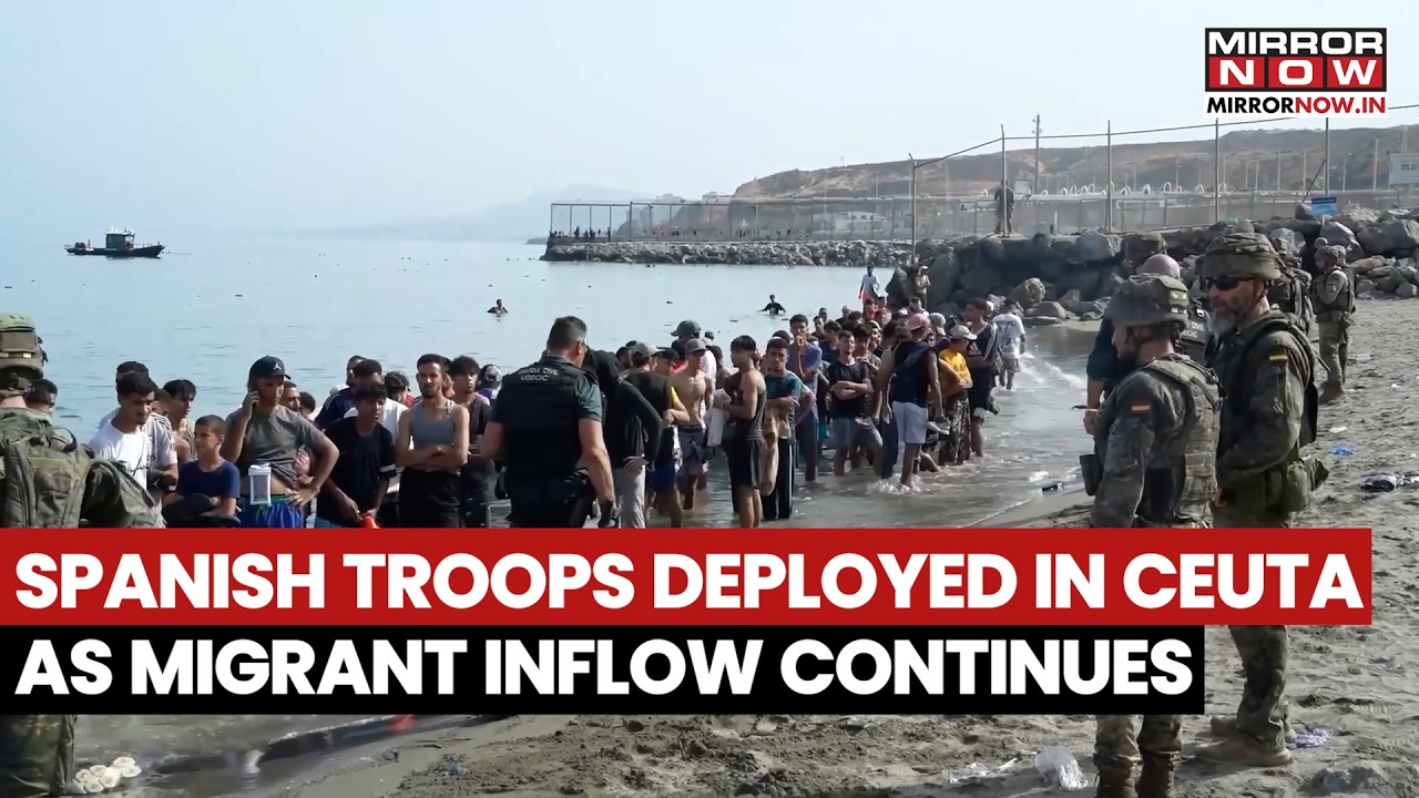 Spanish Troops Rush Into Ceuta As Migrant Surge Explodes Into Full-Blown Border Crisis