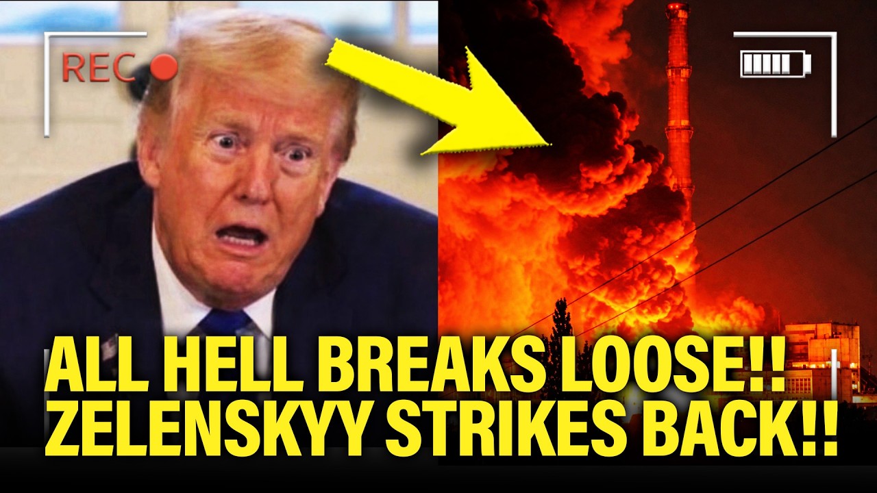 All HELL BREAKS LOOSE as Zelenskyy STRIKES BACK at Trump & Putin