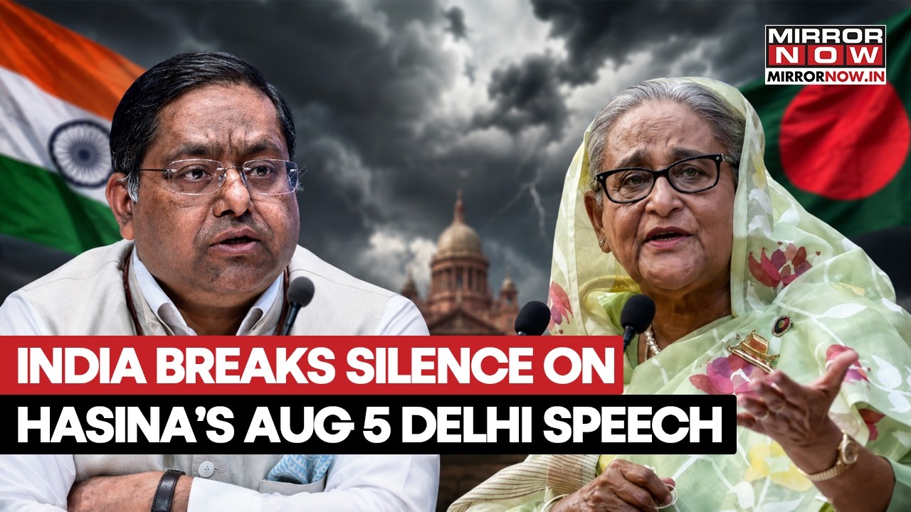 Sheikh Hasina’s Delhi Address Row: MEA’s Randhir Jaiswal Clarifies, ‘No Government Role’