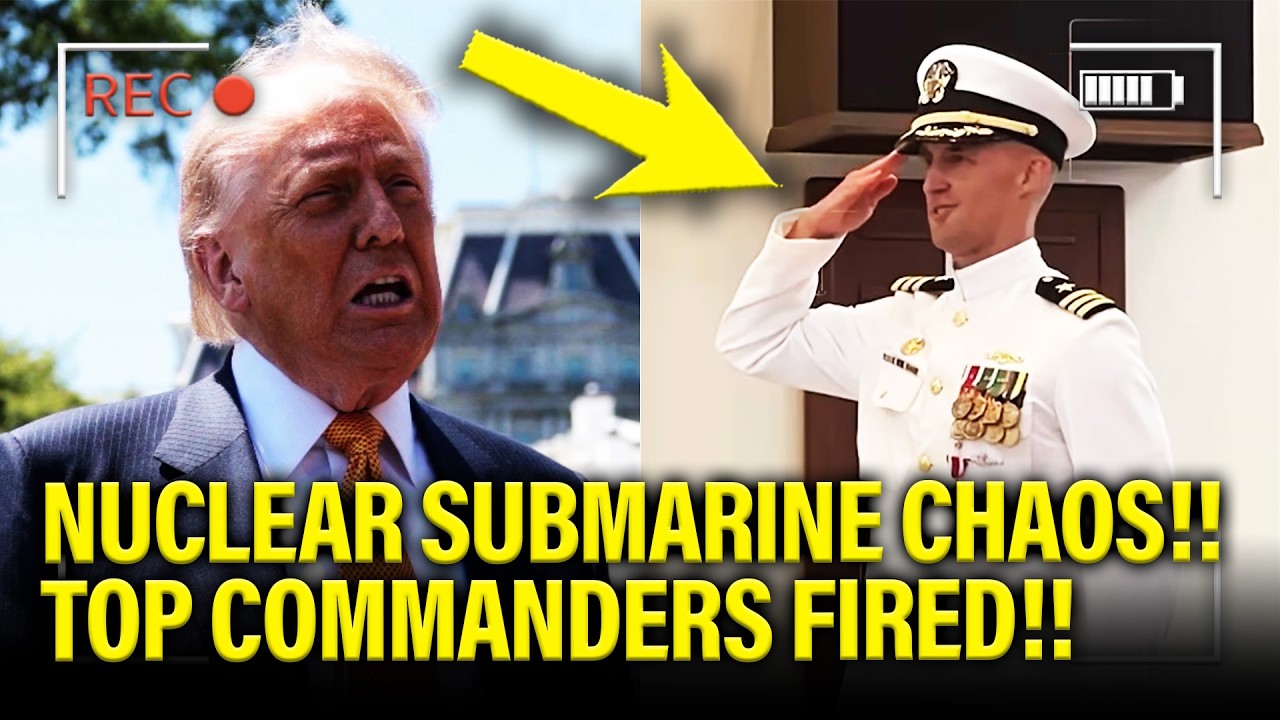 Trump SUDDENLY FIRES Nuclear Sub COMMANDER as HE SURRENDERS
