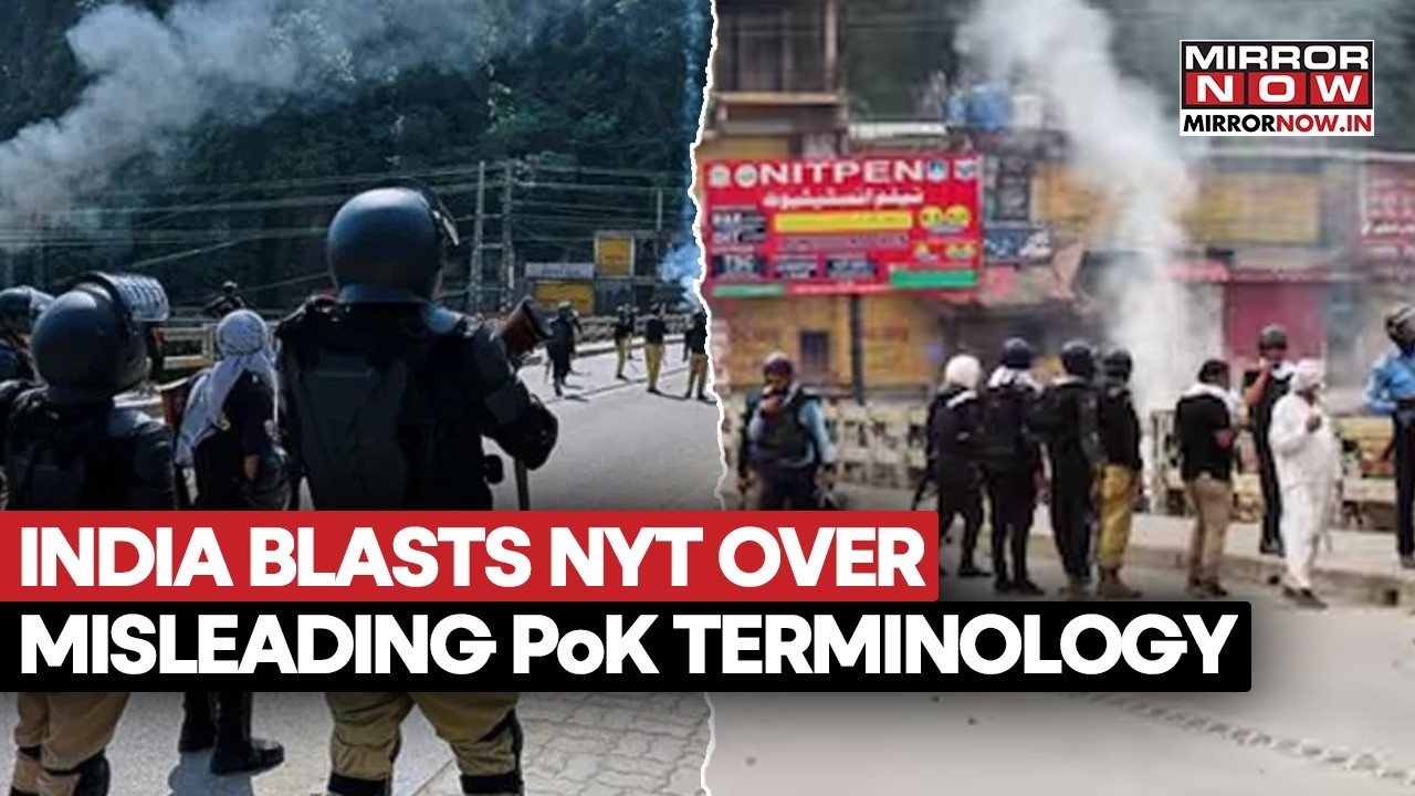 ‘NO PAKISTANI KASHMIR’ India Explodes at New York Times Over Controversial Kashmir Headline | Watch