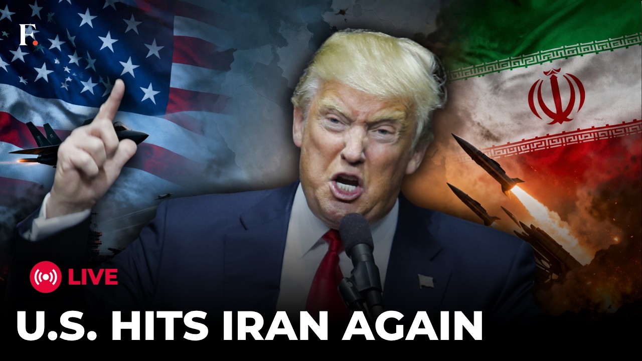 US IRAN WAR LIVE: Trump Launches Fresh Airstrikes on Iran | War Threat Looms Over Middle East