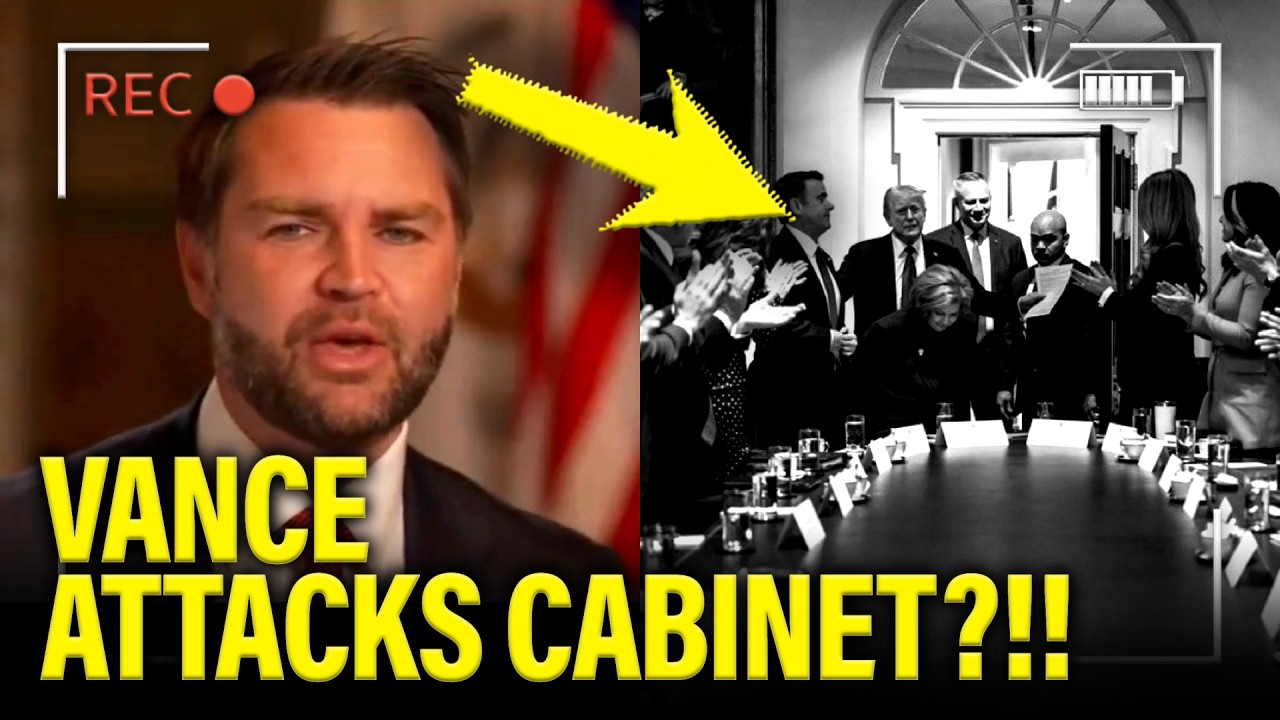 🚨JD Vance THROWS Entire TRUMP CABINET under THE BUS!!!!