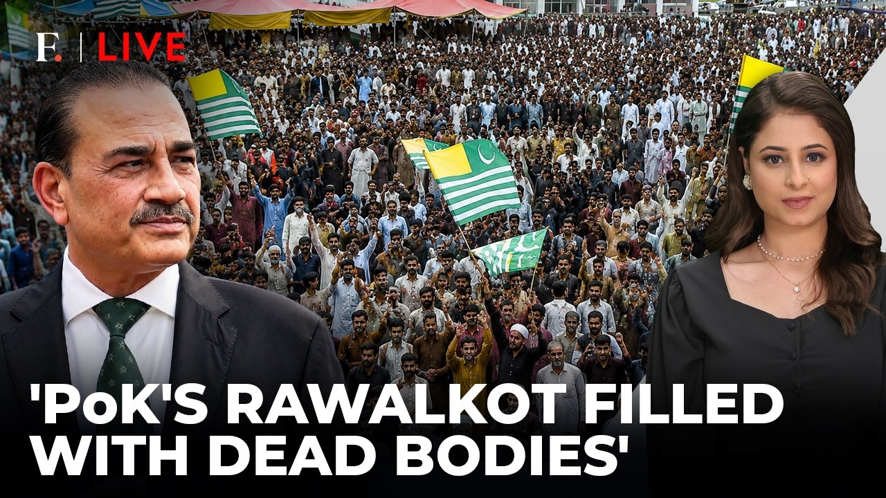 PoK Protests Intensify Despite Pakistan’s Crackdown | Poll Violence Deepens Crisis | Firstpost Live