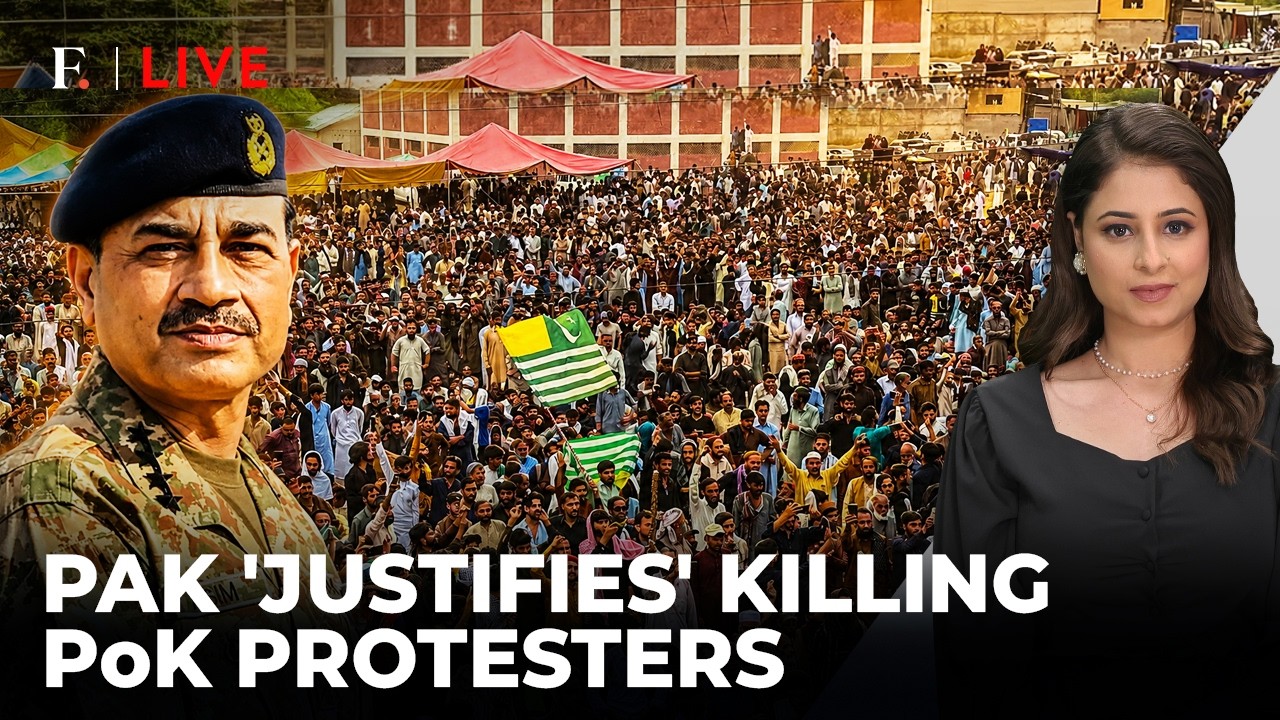 Pakistan Minister Calls PoK Protesters ‘Enemies Like India’ Amid Brutal Crackdown | Firstpost Live