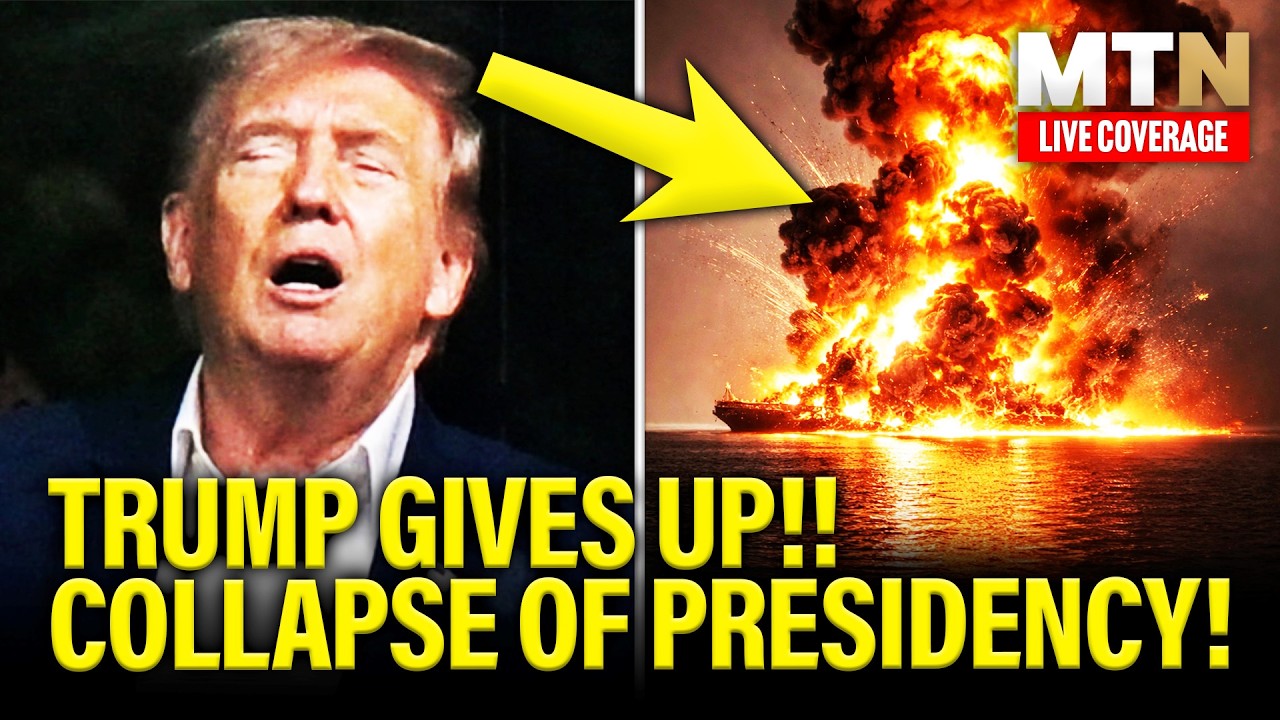 LIVE: Trump GIVES UP WAR as PRESIDENCY COLLAPSES!!!! 8/4/2026