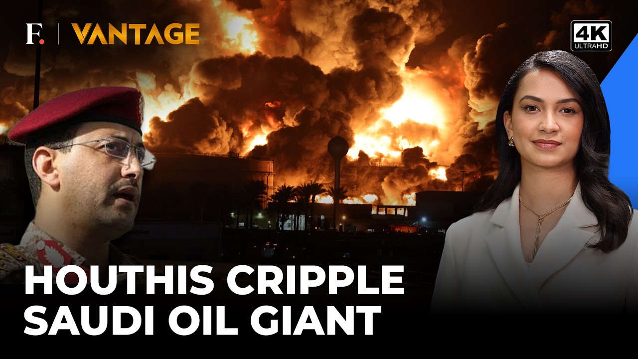 Houthi Missiles, Drones Blow Up Saudi Arabia’s Aramco Oil Facilities | Vantage on Firstpost | 4K