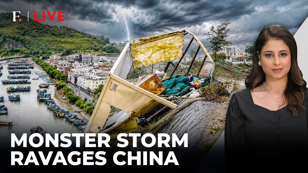 Typhoon Noul Slams China | 715,000 Evacuated, Deadly Floods Kill 10 | Firstpost Live