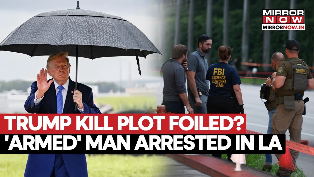 Another Trump Assassination Attempt Foiled? ‘Heavily Armed’ Man Arrested Near LA Golf Course