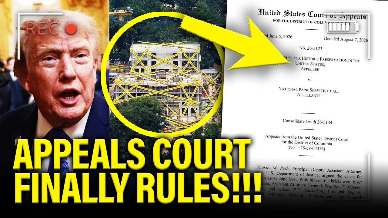 BREAKING: Trump gets ORDER HE FEARED on BALLROOM!!