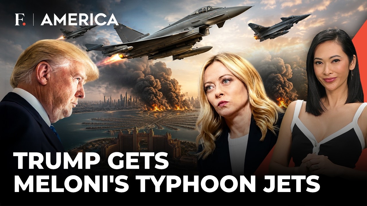 Dubai Attacked as Meloni Backs Trump, Italy Deploys Eurofighters | Firstpost America | N18G