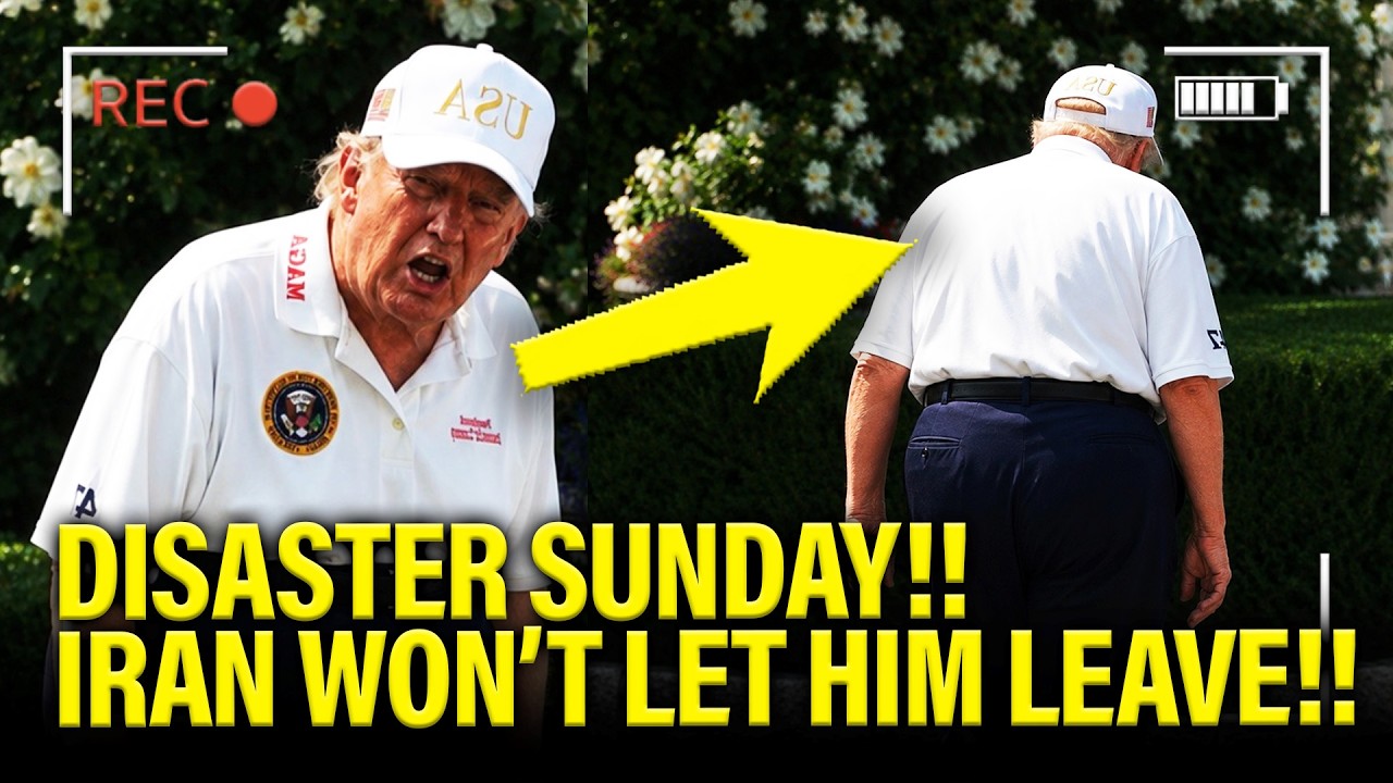 Trump has DISASTER SUNDAY as Iran WON’T LET HIM LEAVE!!