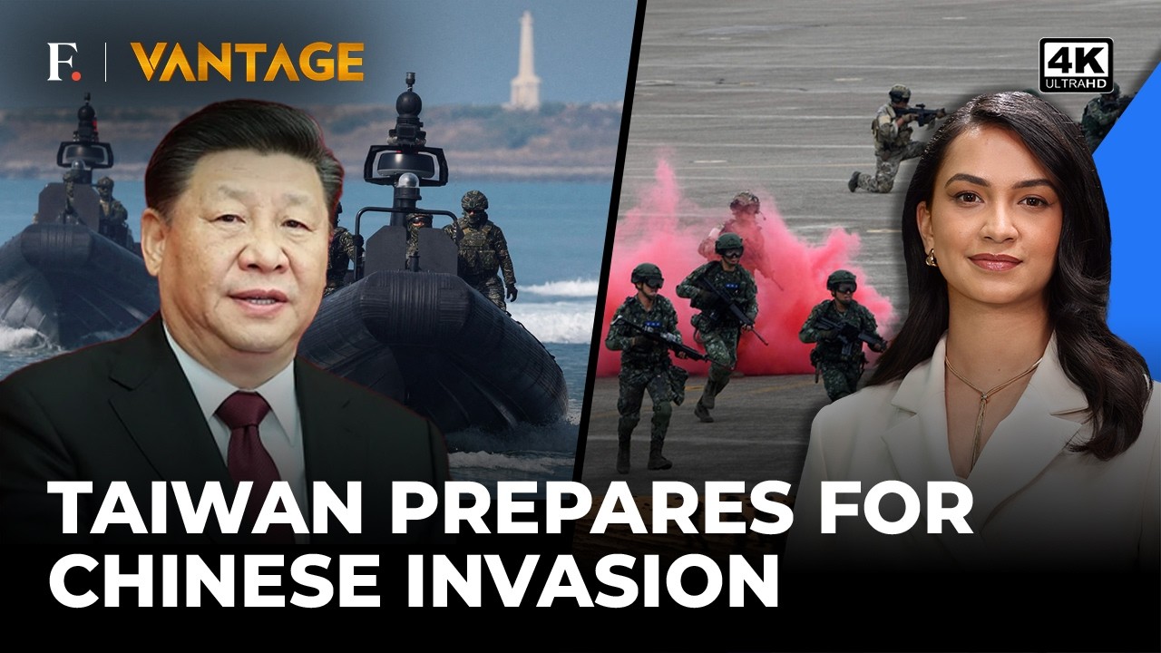 Taiwan Launches Largest-ever Military Drills to Prepare for Invasion By China’s Xi | Vantage | 4K