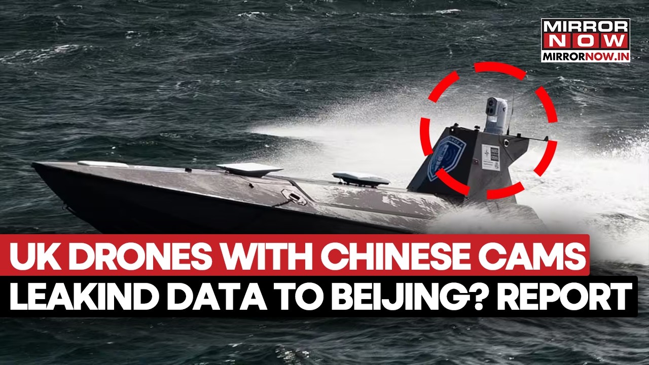 UK Drone Data Breach Raises Concern As Cameras Transmit Information To Chinese Servers During Drill