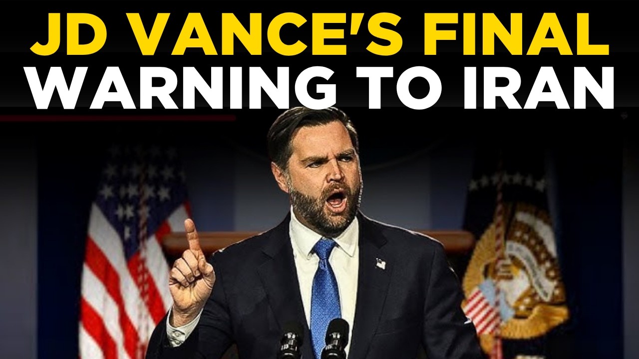 US NEWS LIVE | JD Vance Breaks Silence With Strong Warning To Iran After Attacks | TRUMP NEWS