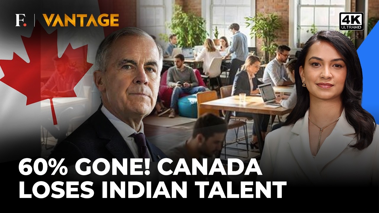Is Canada Losing Its Biggest Talent Pipeline? | Vantage on Firstpost | 4K