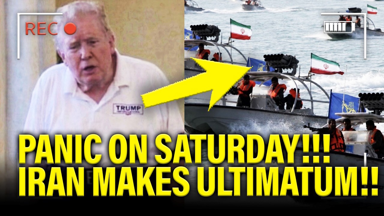Trump PANICS as Iran ISSUES ULTIMATUM