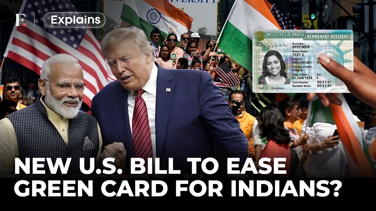 New US Green Card Bill Explained: Big Relief for Indian H-1B Visa Holders? | FP Explains