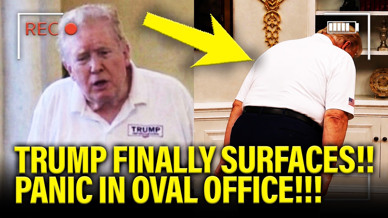 Trump FINALLY SURFACES and PANICS over HIS SURRENDER!!!