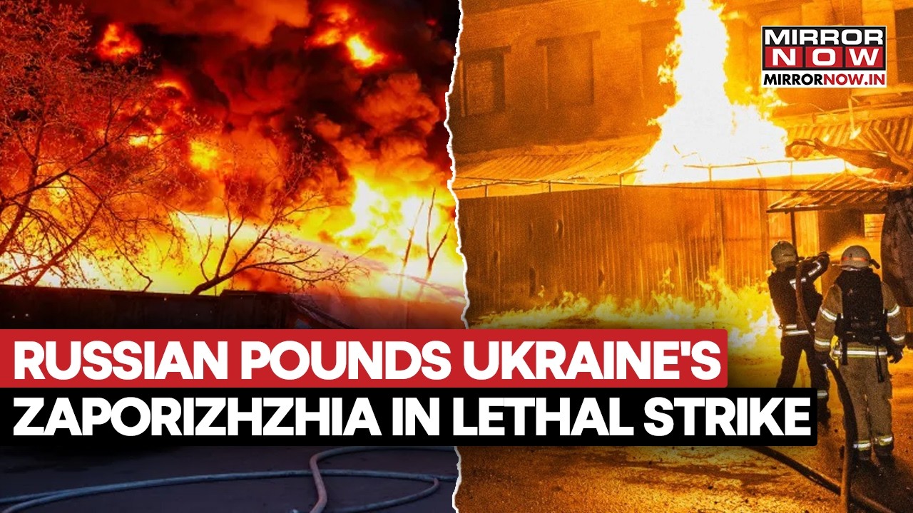 Russia Pounds Ukraine’s Zaporizhzhia, Kyiv In Lethal Strike, Attack Kills 5, Injures 20 | Watch