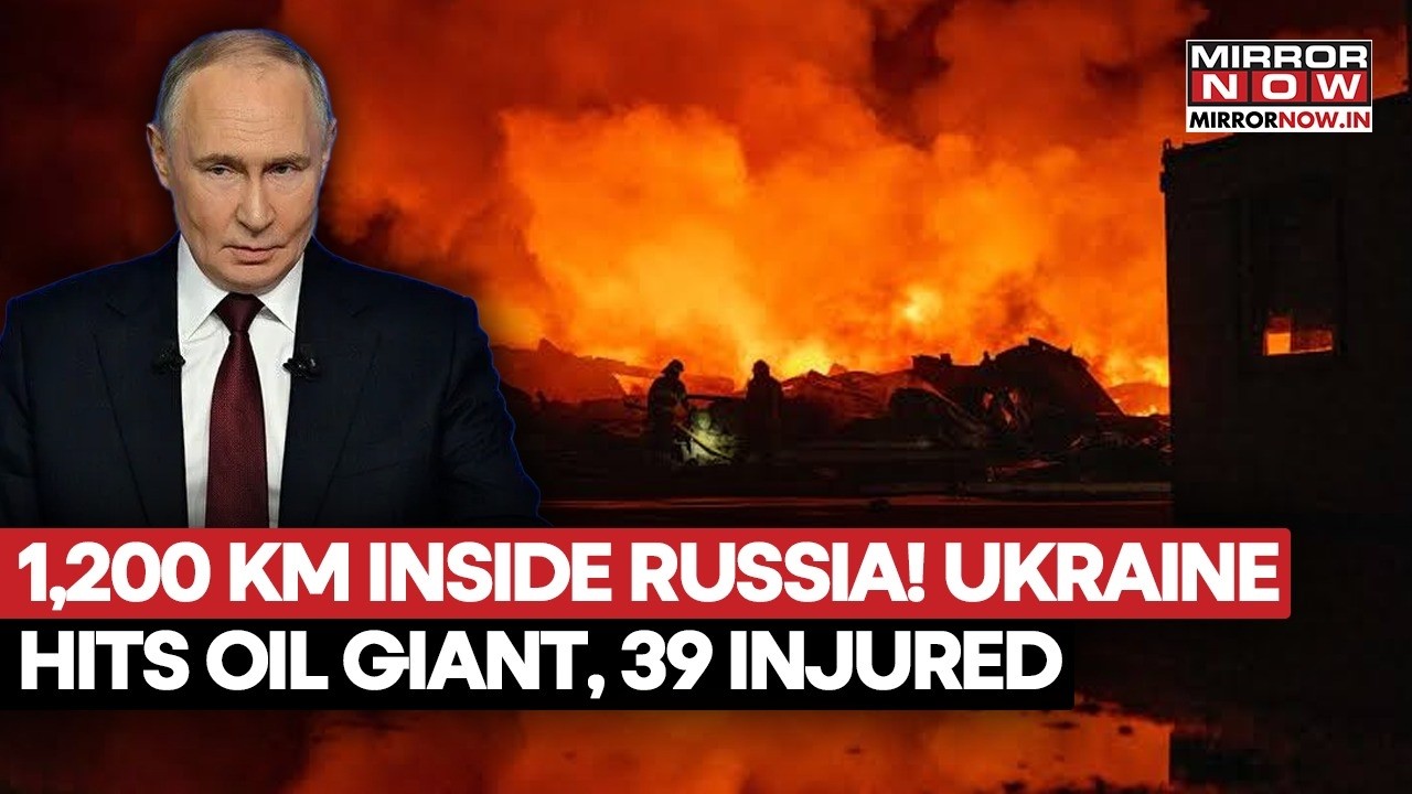 Ukraine Hits Deep Inside Russia: TANECO Refinery Erupts In Tatarstan, Nizhnekamsk Comes Under Attack