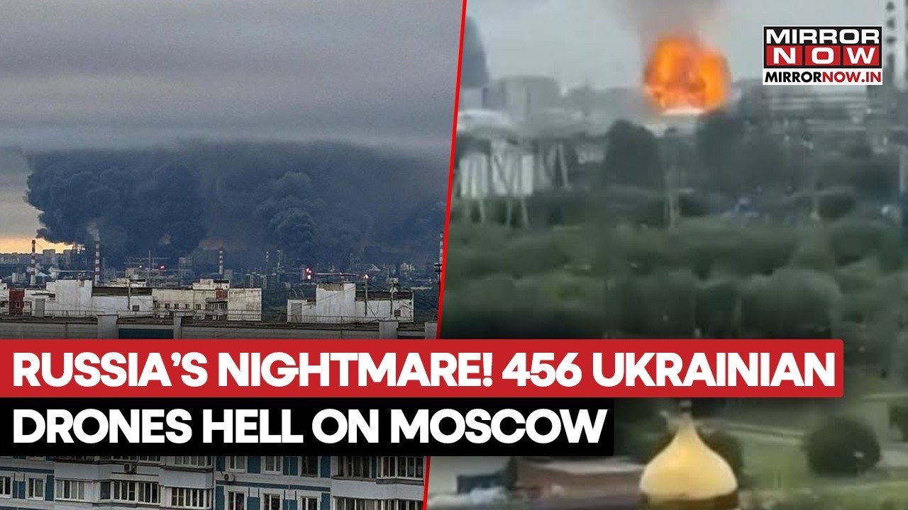 Russia In Panic! 456 Ukrainian Drones Swarm Overnight As Deadly Nizhnekamsk Strike Rocks Tatarstan