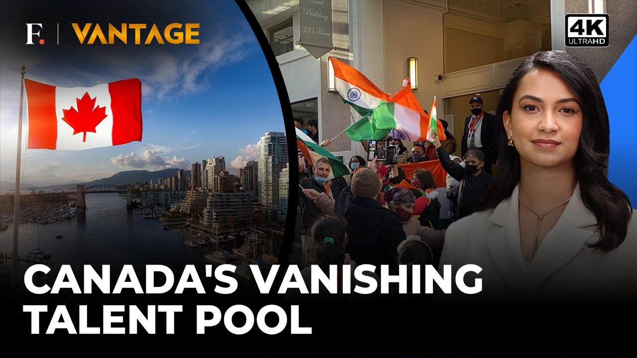 Indians Make Up Nearly 60% of Canada’s Permanent Residency Drop | Vantage on Firstpost | 4K