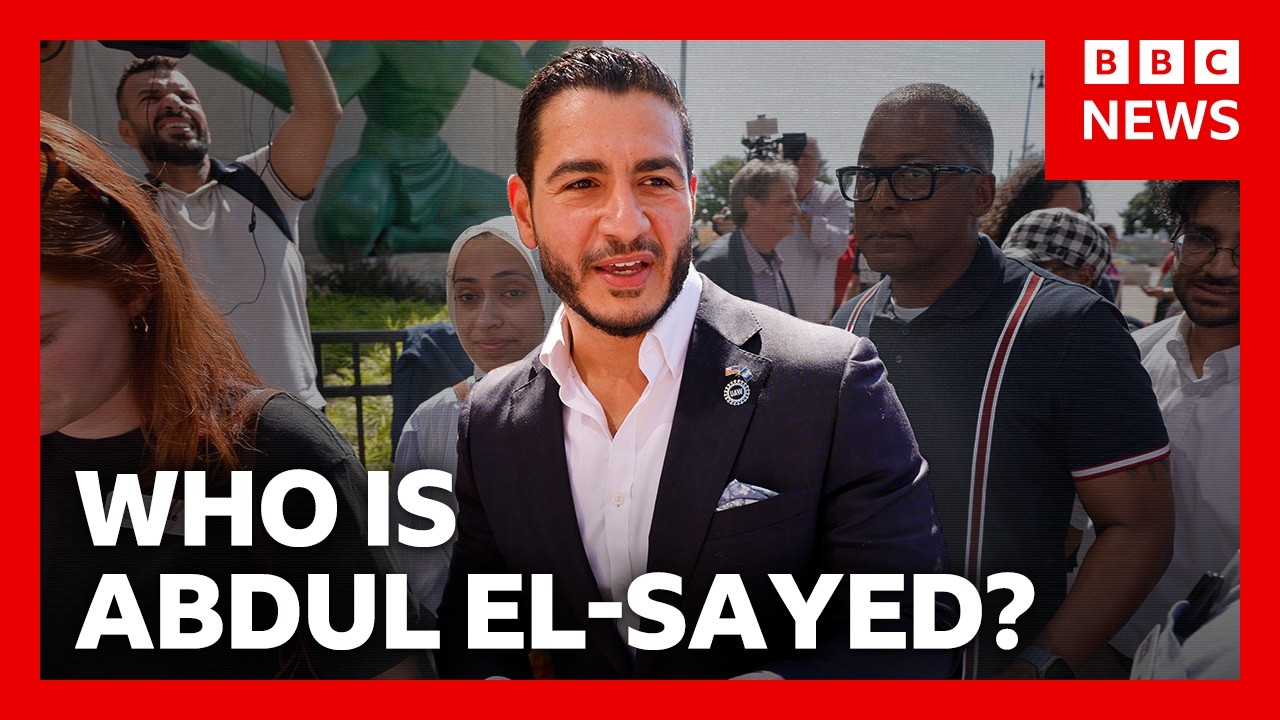 How progressive Abdul El-Sayed won in Michigan – and why it could shake-up US politics | BBC News