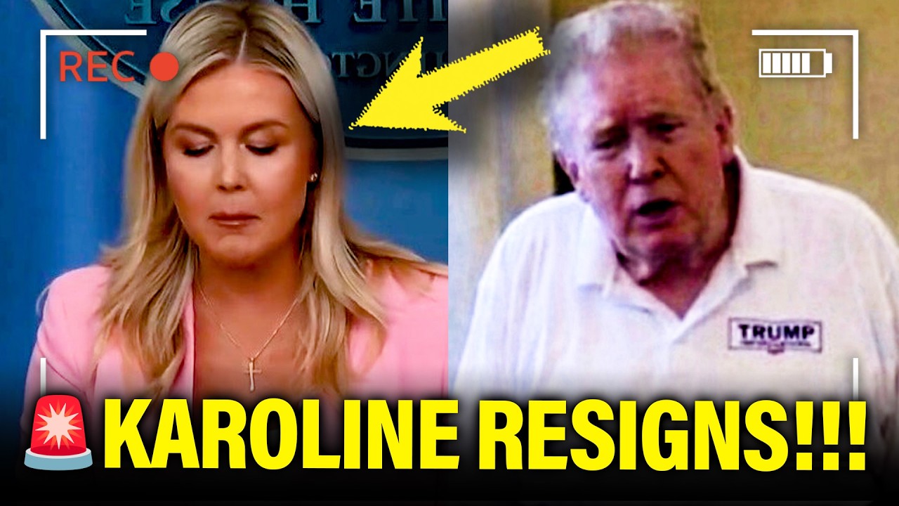 🚨KAROLINE LEAVITT RESIGNS!!!