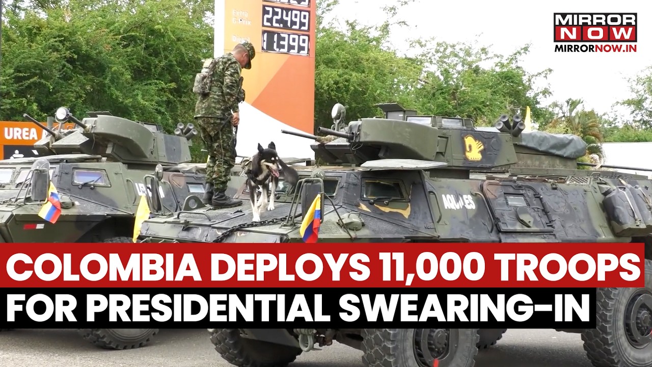 Colombia Deploys 11,000 Troops For De la Espriella Swearing-In Amid Security Threats | WATCH
